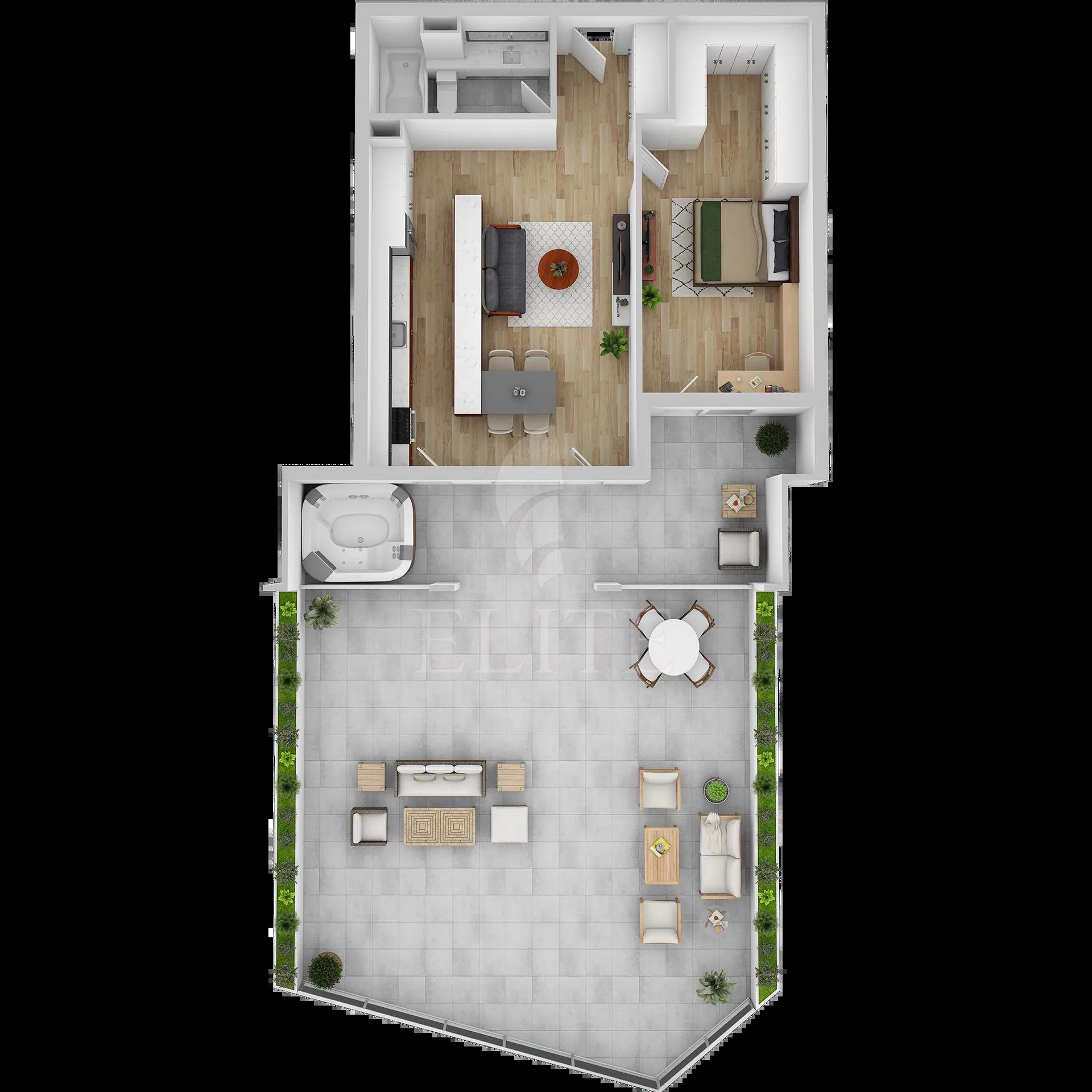 Apartament 2 camere în zona IULIUS MALL-1015668