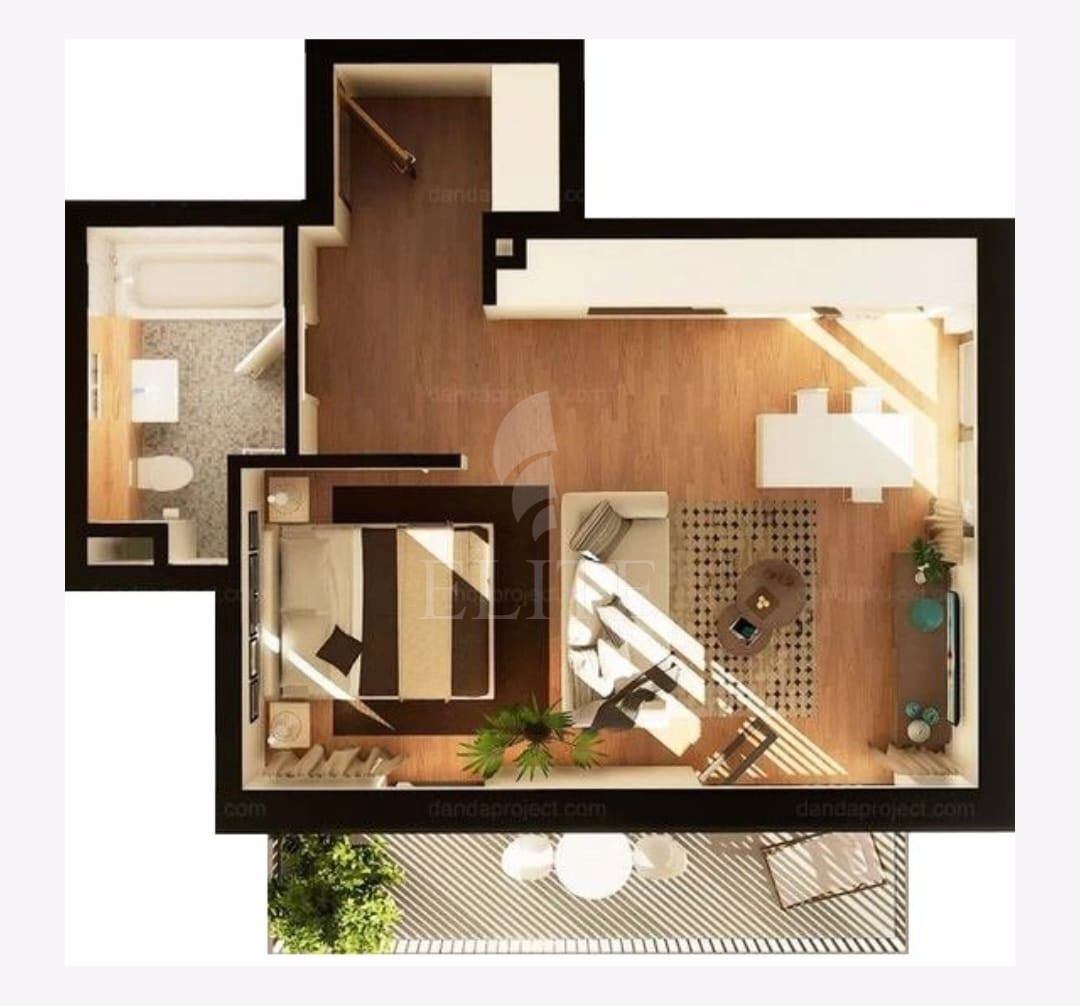 Apartament o camera în zona INTRE LACURI-1068532