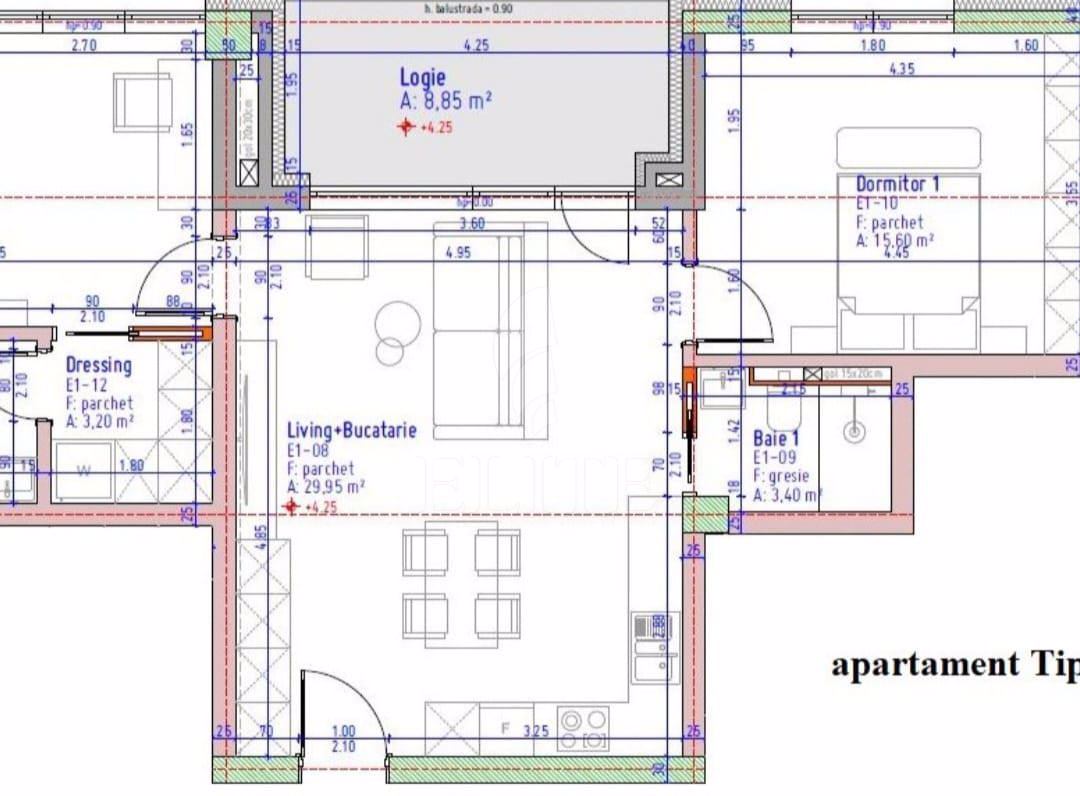 Apartament 3 camere în zona SEMICENTRALA-1073019