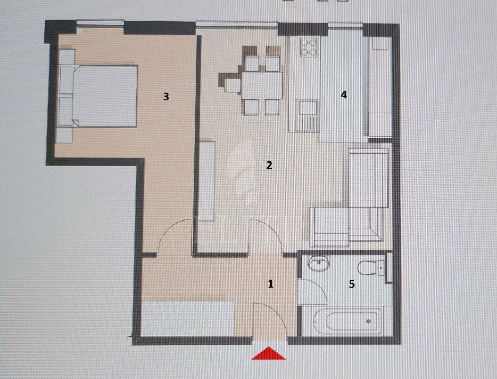 Apartament 2 camere în zona  ZORILOR-1076859