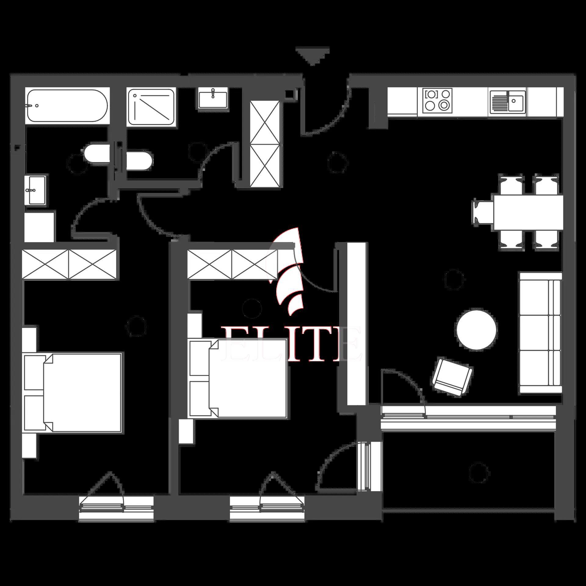 Apartament 3 camere în zona PIATA MIHAI VITEAZUL-1146464