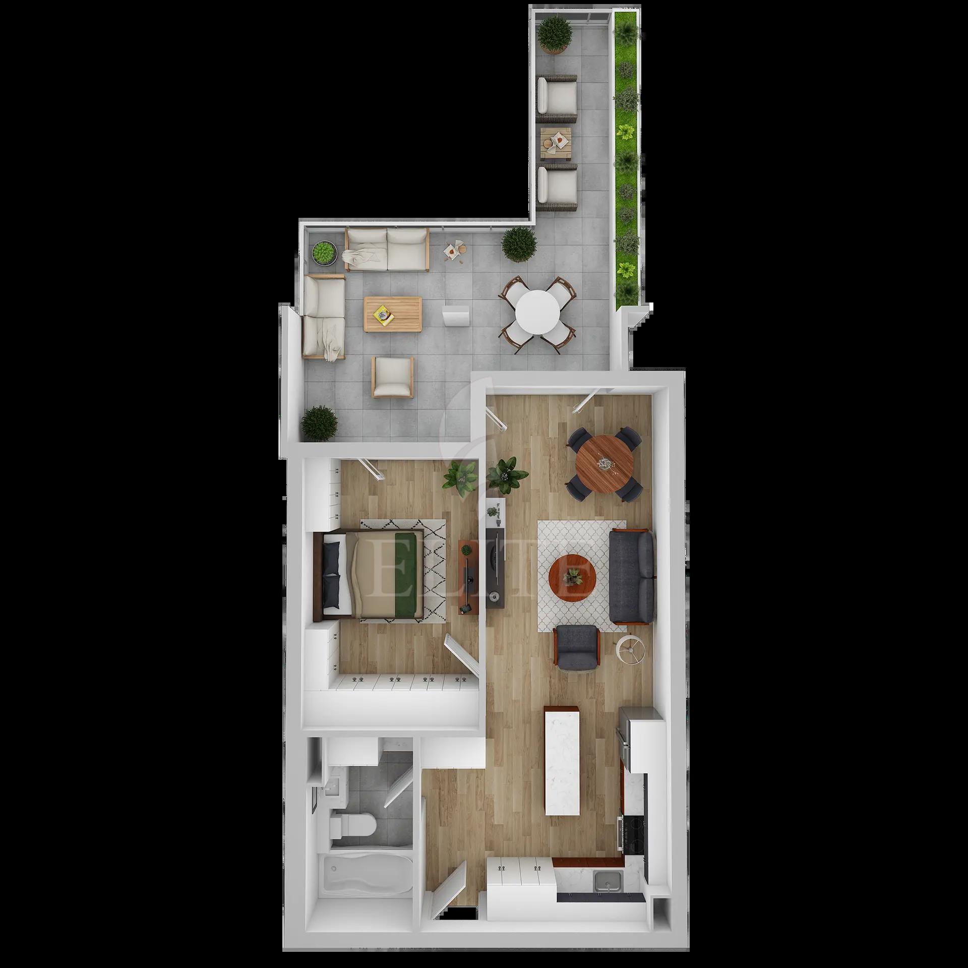 Apartament 2 camere în zona IULIUS MALL-1152139