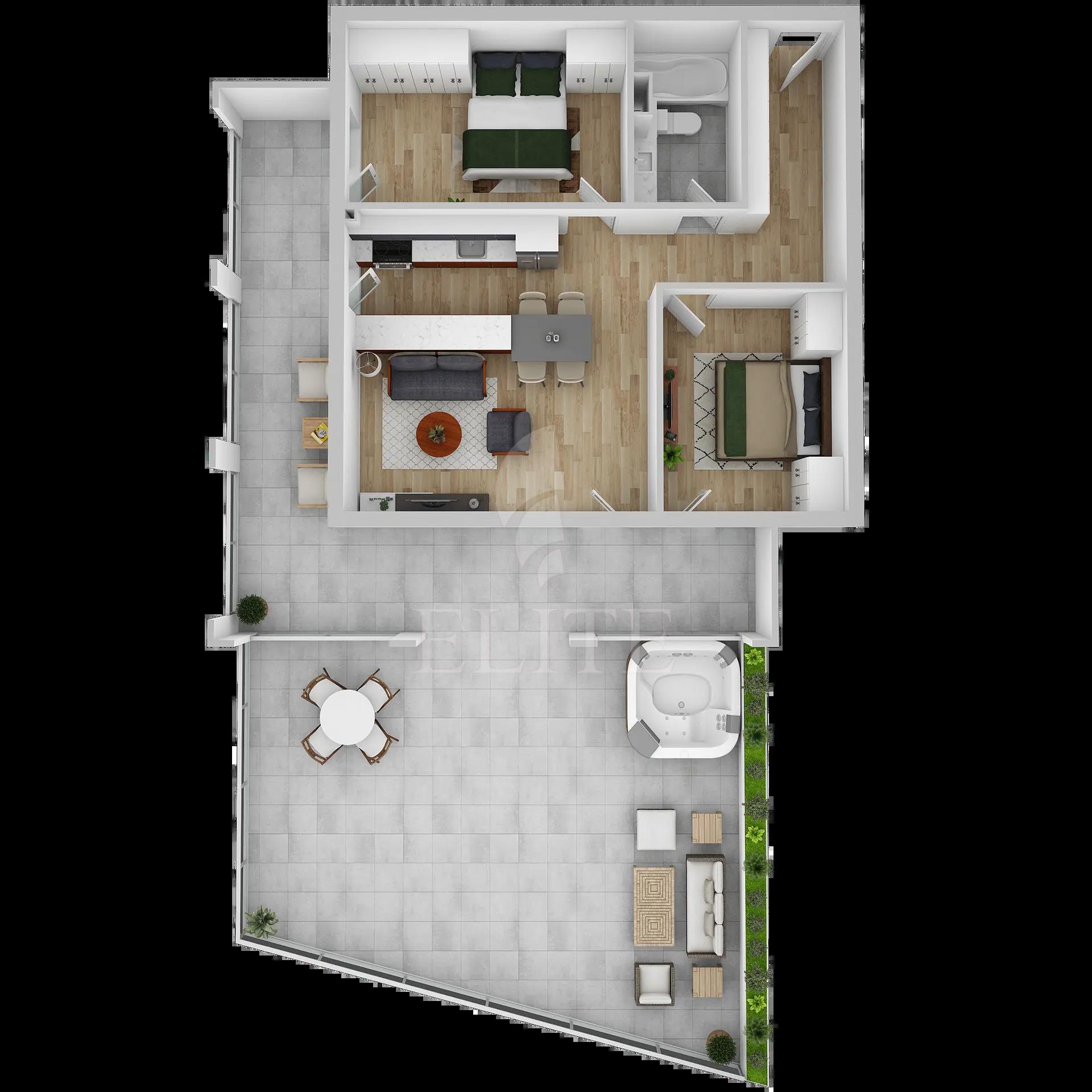 Apartament 3 camere în zona IULIUS MALL-1156745