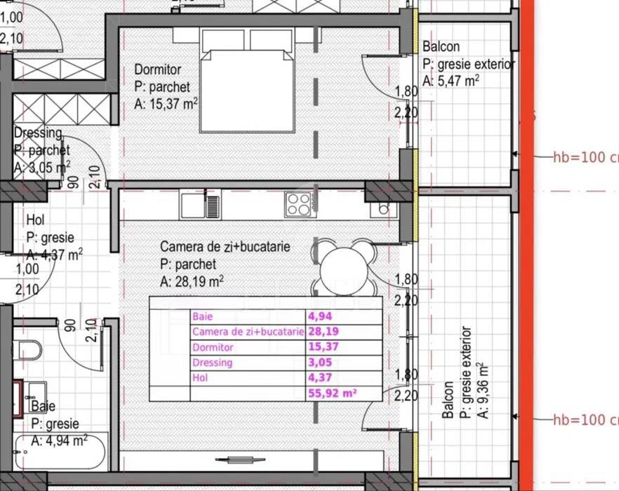 Apartament 2 camere în zona BAZA SPORTIVA-1179601