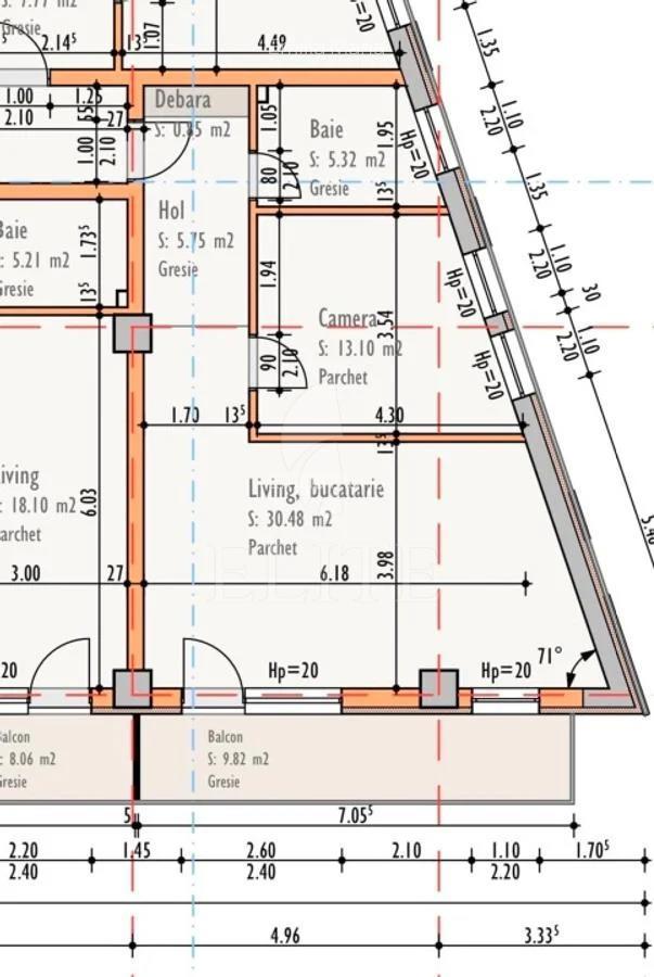 Apartament 2 camere în zona STRAZII TRAIAN VUIA-1182955