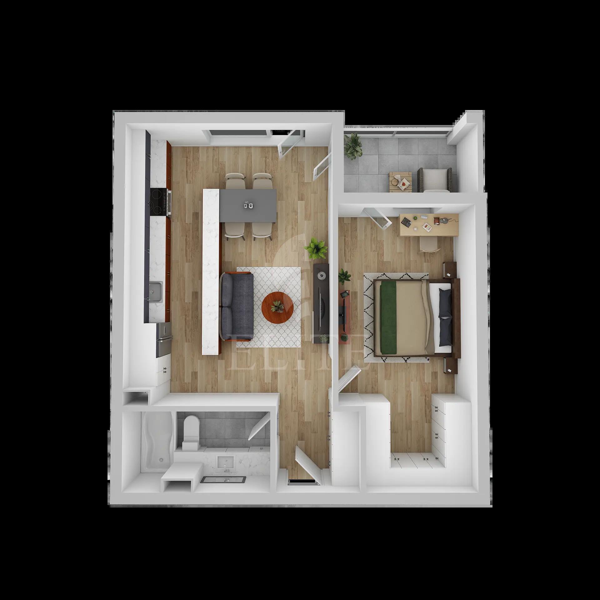 Apartament 2 camere în zona IULIUS MALL-1196895