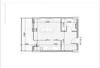 Apartament o camera în zona BAZA SPORTIVA-1197410