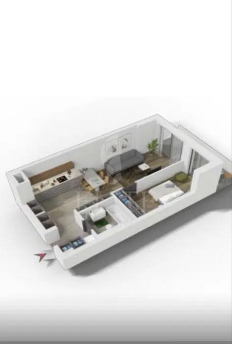 Apartament 2 camere în zona SEMICENTRALA-1221926