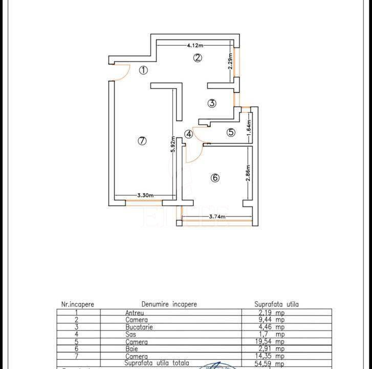 Apartament 3 camere în zona BT ARENA-1253143